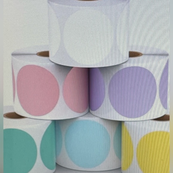 NEW 100 CUSTOM LABELS made to order with your choice of six colors. See photos - Picture 2 of 6